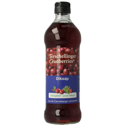 Terschellinger Cranberry diksap bio 500 Milliliter