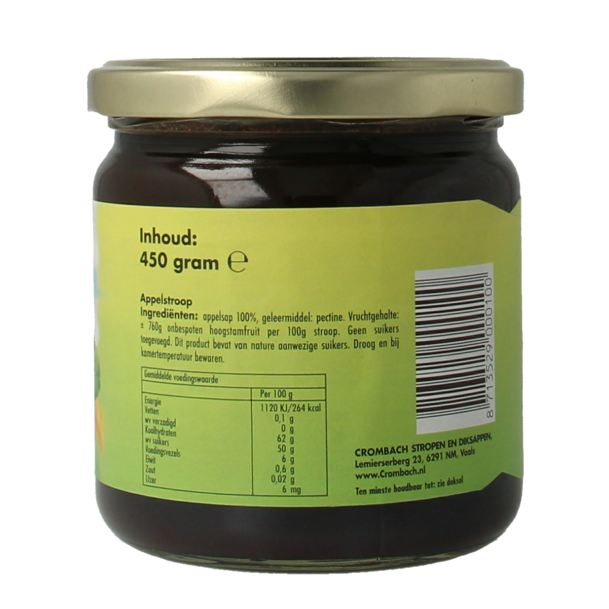 Crombach Appelstroop 450.00 Gram