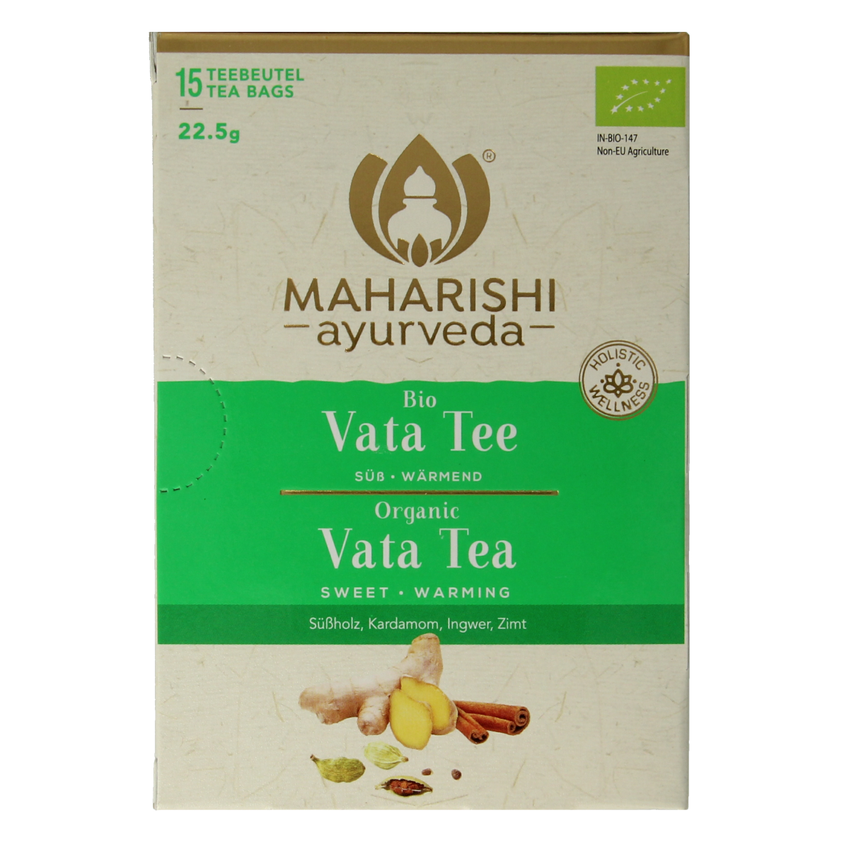 Maharishi Ayurv Vata theezakjes bio 15.00 Zakjes