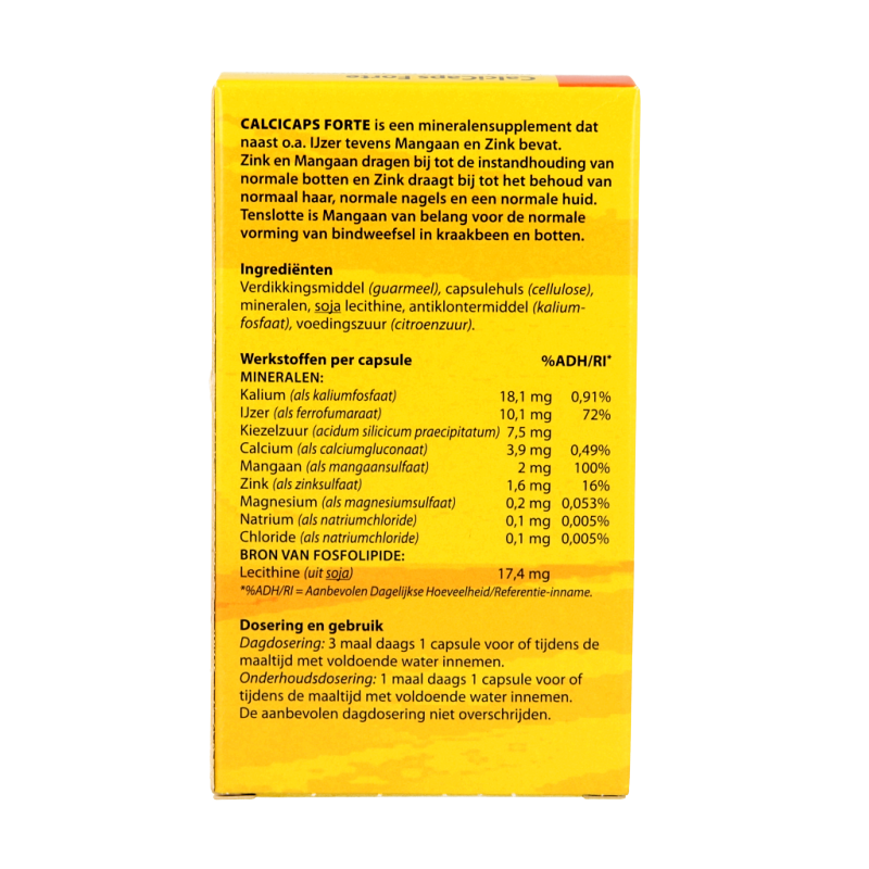 Bloem Calcicaps forte huid/bot/nagels 45 Capsules