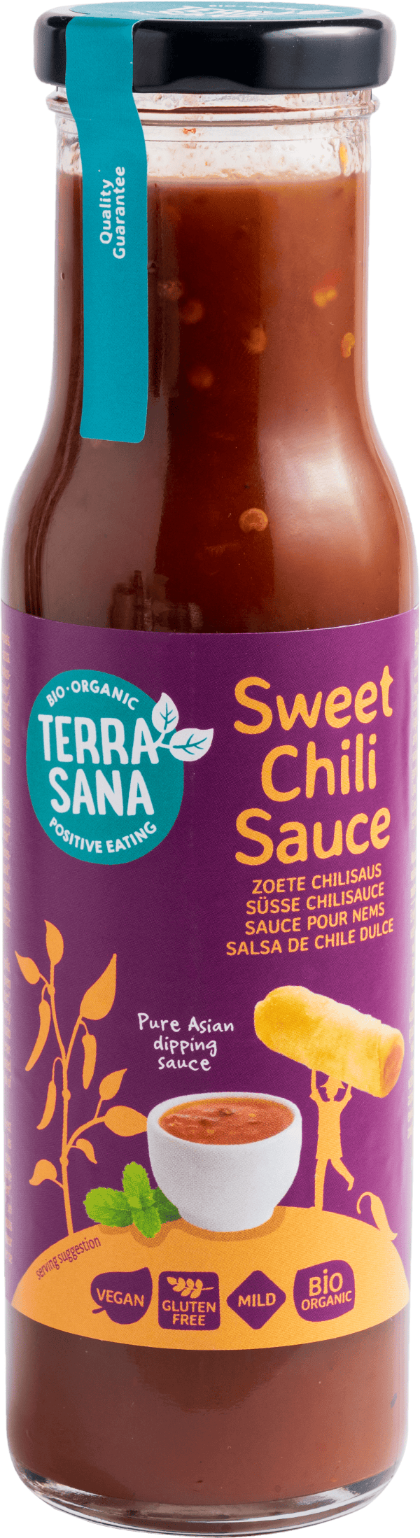 TerraSana Sauzen en Smaakmakers 250.00 Milliliter TerraSana Sweet chilisaus bio 250.00 Milliliter