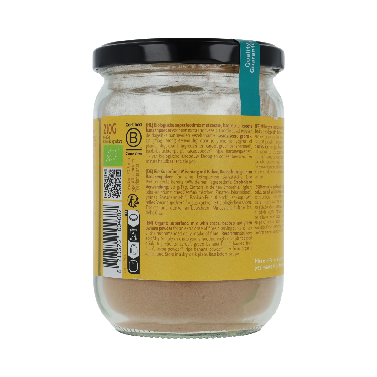 TerraSana Superfoodmix Fibre Blend bio 210.00 Gram