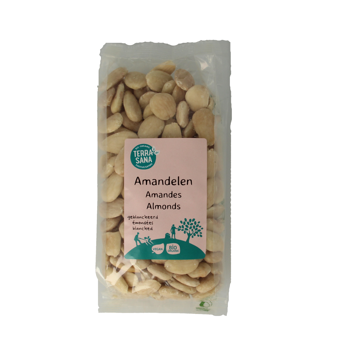 TerraSana Amandelen wit bio 250.00 Gram