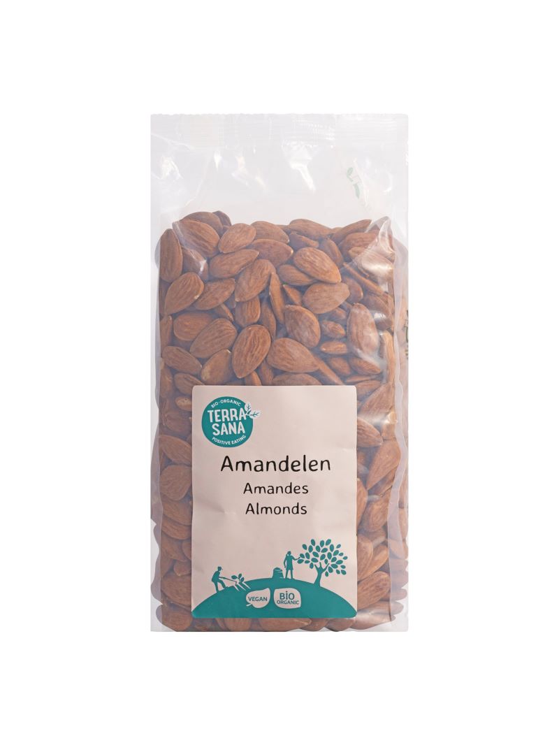 TerraSana RAW Amandelen bruin bio 750.00 Gram