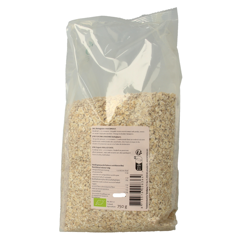 TerraSana Havermout bio 750 Gram