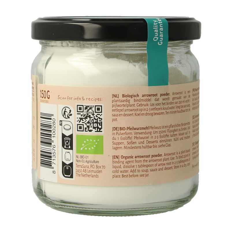 TerraSana Arrowroot bio 150 Gram