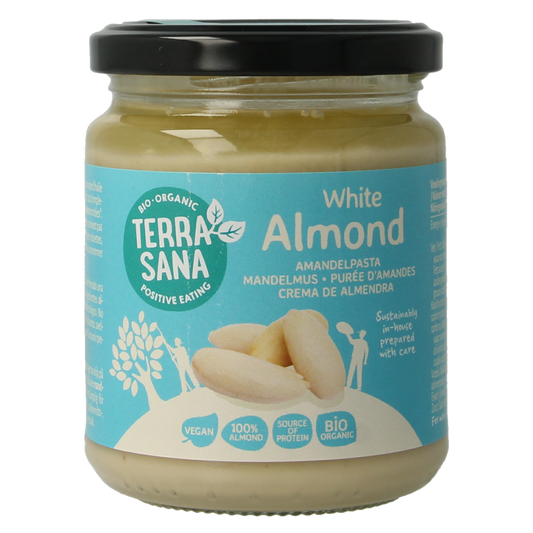 TerraSana Witte amandelpasta bio 250.00 Gram