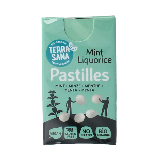 TerraSana Droppastilles mint bio 25 Gram