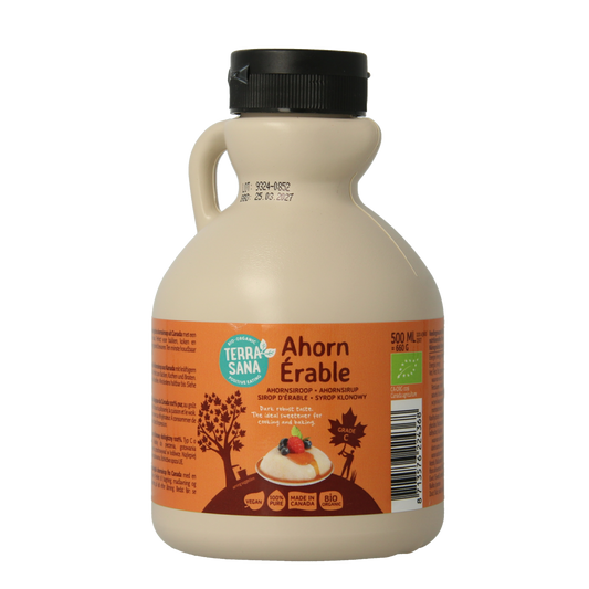 TerraSana Ahornsiroop graad C in jug bio 500.00 Milliliter