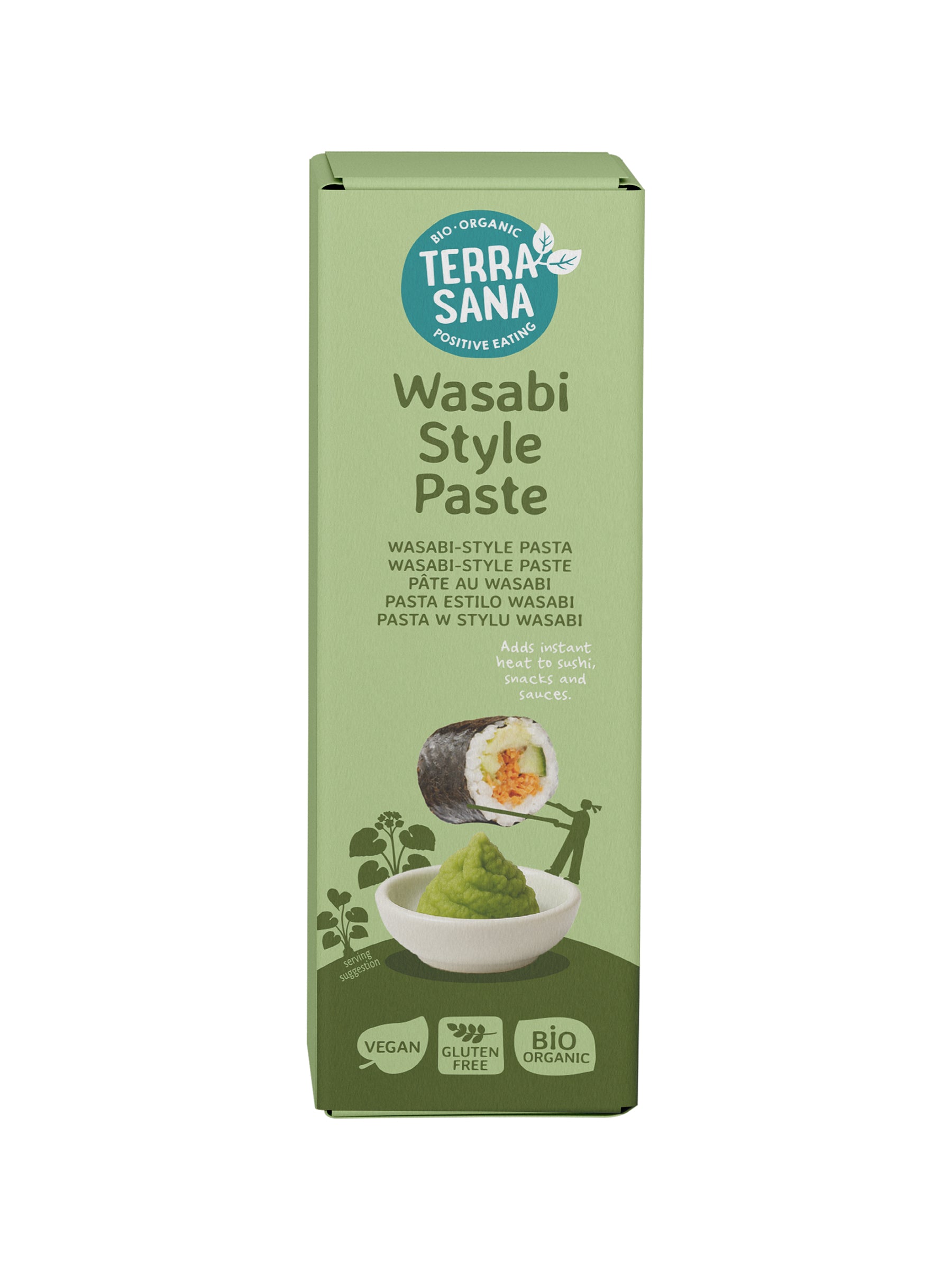 TerraSana Wasabi style pasta bio 50.00 Gram