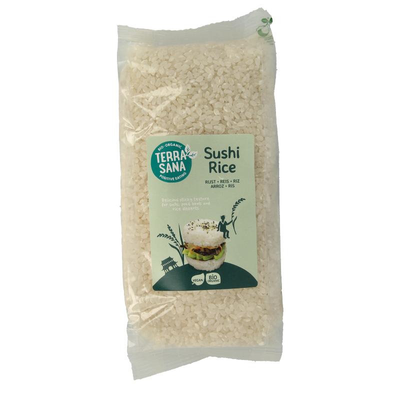 TerraSana Sushi rijst wit bio 400 Gram