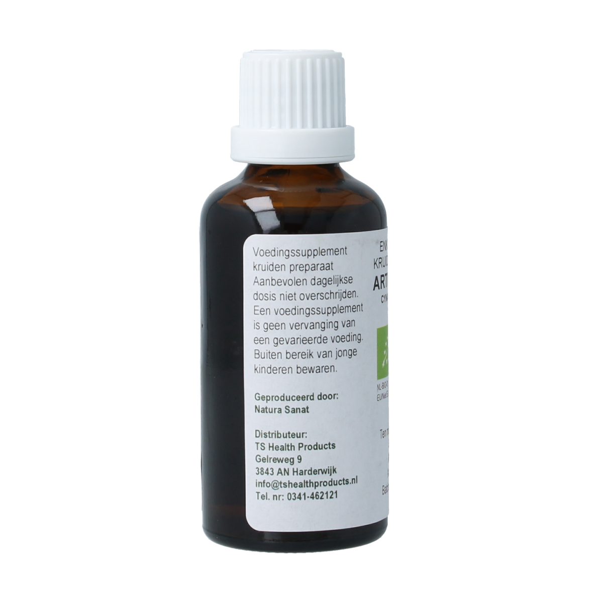 Cruydhof Cynara scolymus/artisjok tinctuur bio 50.00 Milliliter