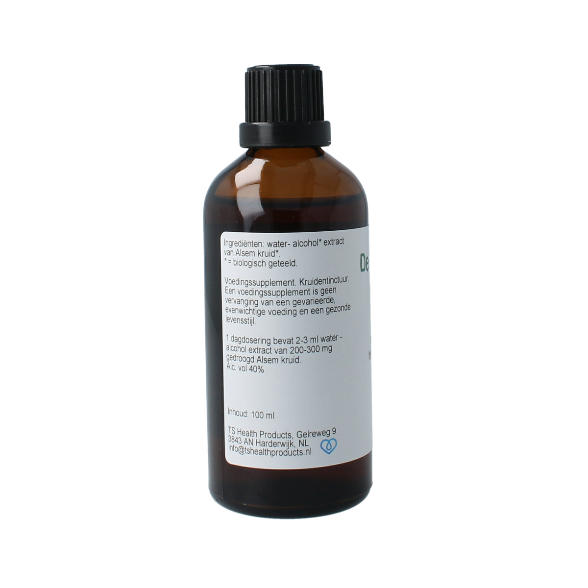 Cruydhof Artemisia absinthium/alsem tinctuur bio 100.00 Milliliter
