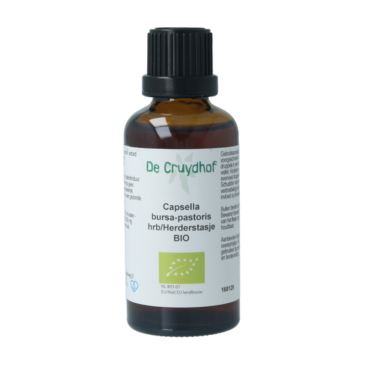 Cruydhof Capsella burs p / herderstasje tinctuur bio 50.00 Milliliter