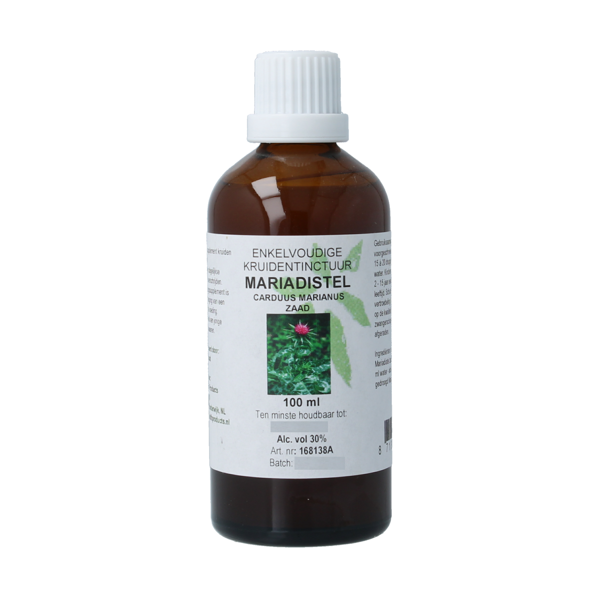Cruydhof Carduus marianus fructus / mariadistel tinctuur 100.00 Milliliter