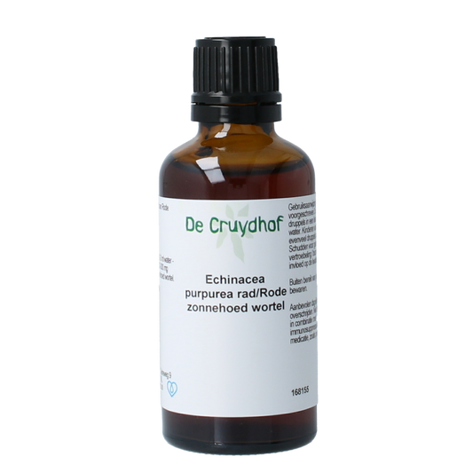 Cruydhof Echinacea purpurea wortel tinctuur 50.00 Milliliter