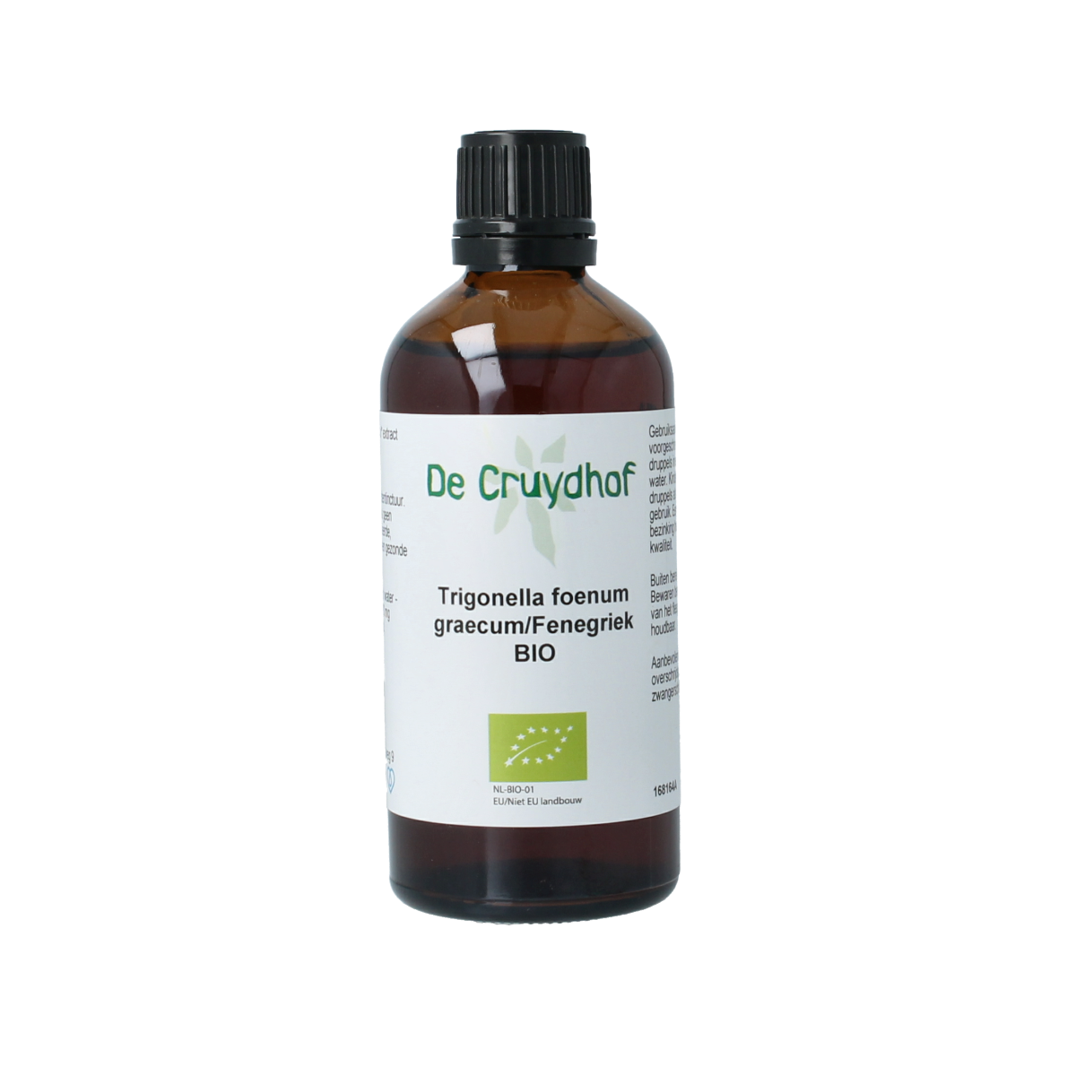 Cruydhof Trigonella foenegriek / fenegriek tinctuur bio 100.00 Milliliter