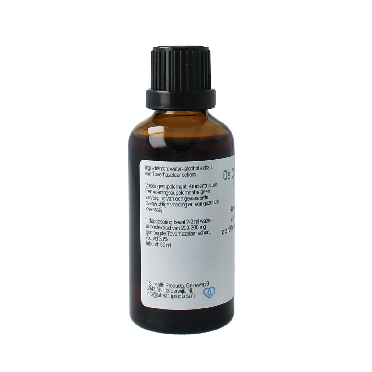 Cruydhof Hamamelis virginiana cort / toverhazelaar tinctuur 50.00 Milliliter