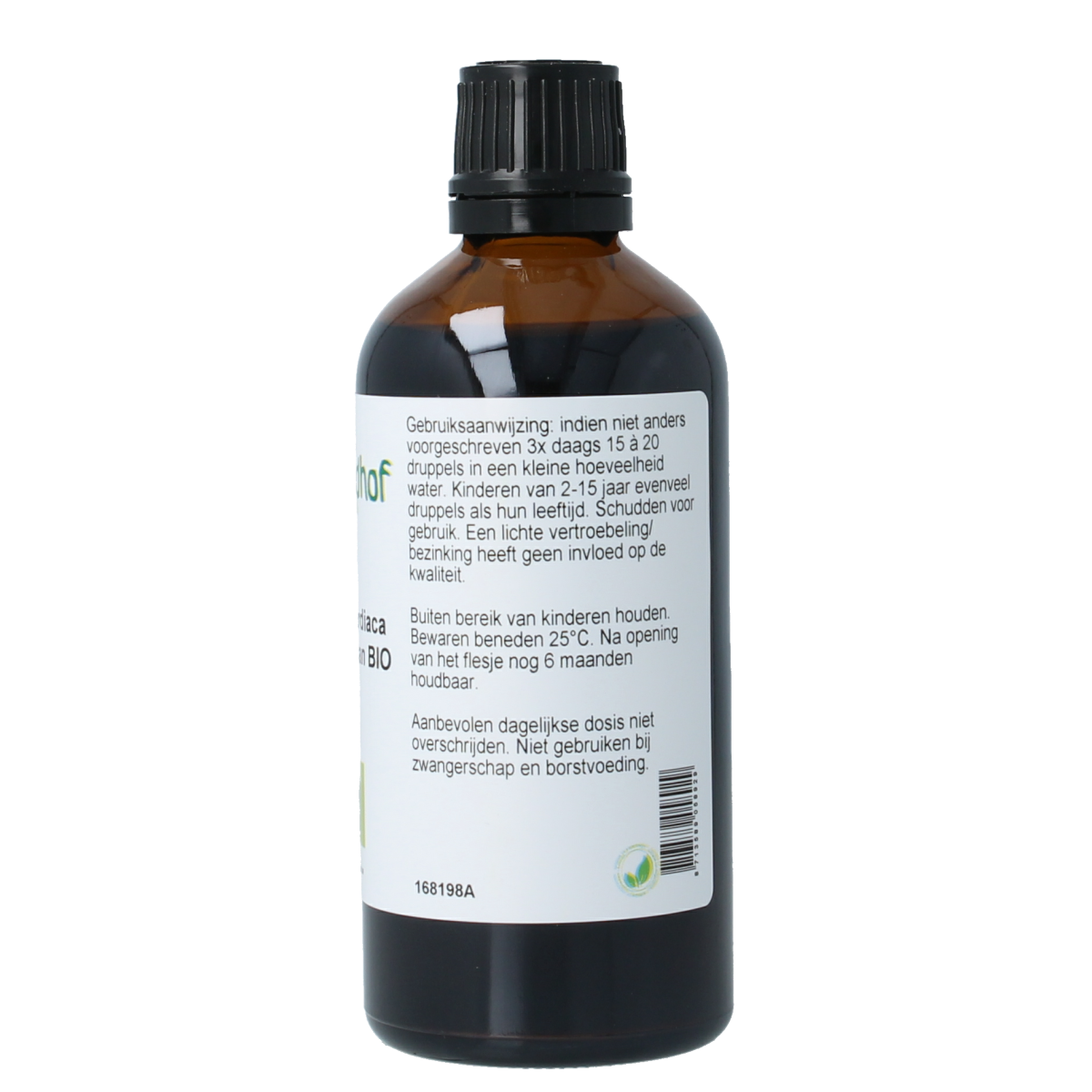 Cruydhof Leonorus card hrb / hartgespan tinctuur bio 100.00 Milliliter