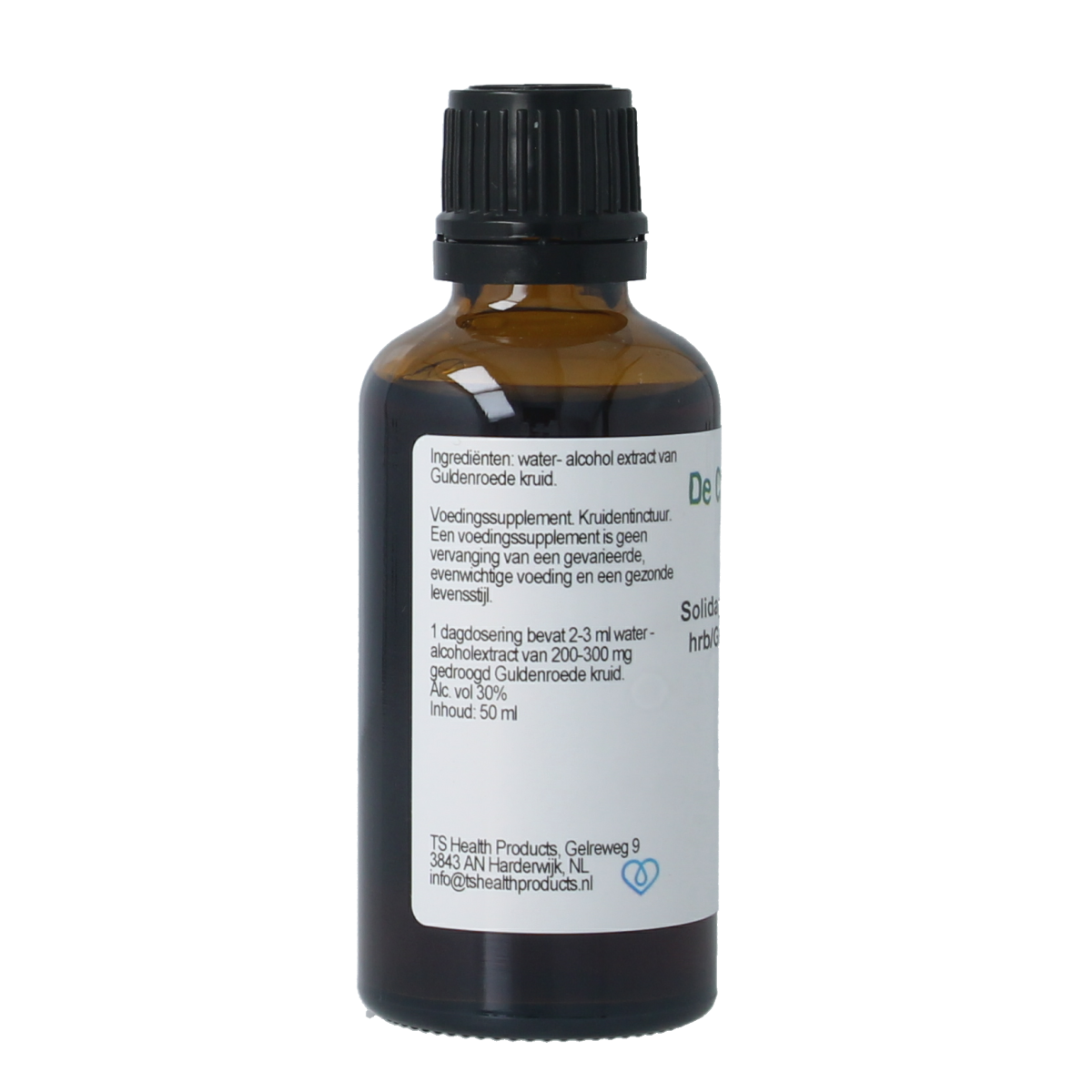 Cruydhof Solidago virg herb / guldenroede tinctuur 50.00 Milliliter