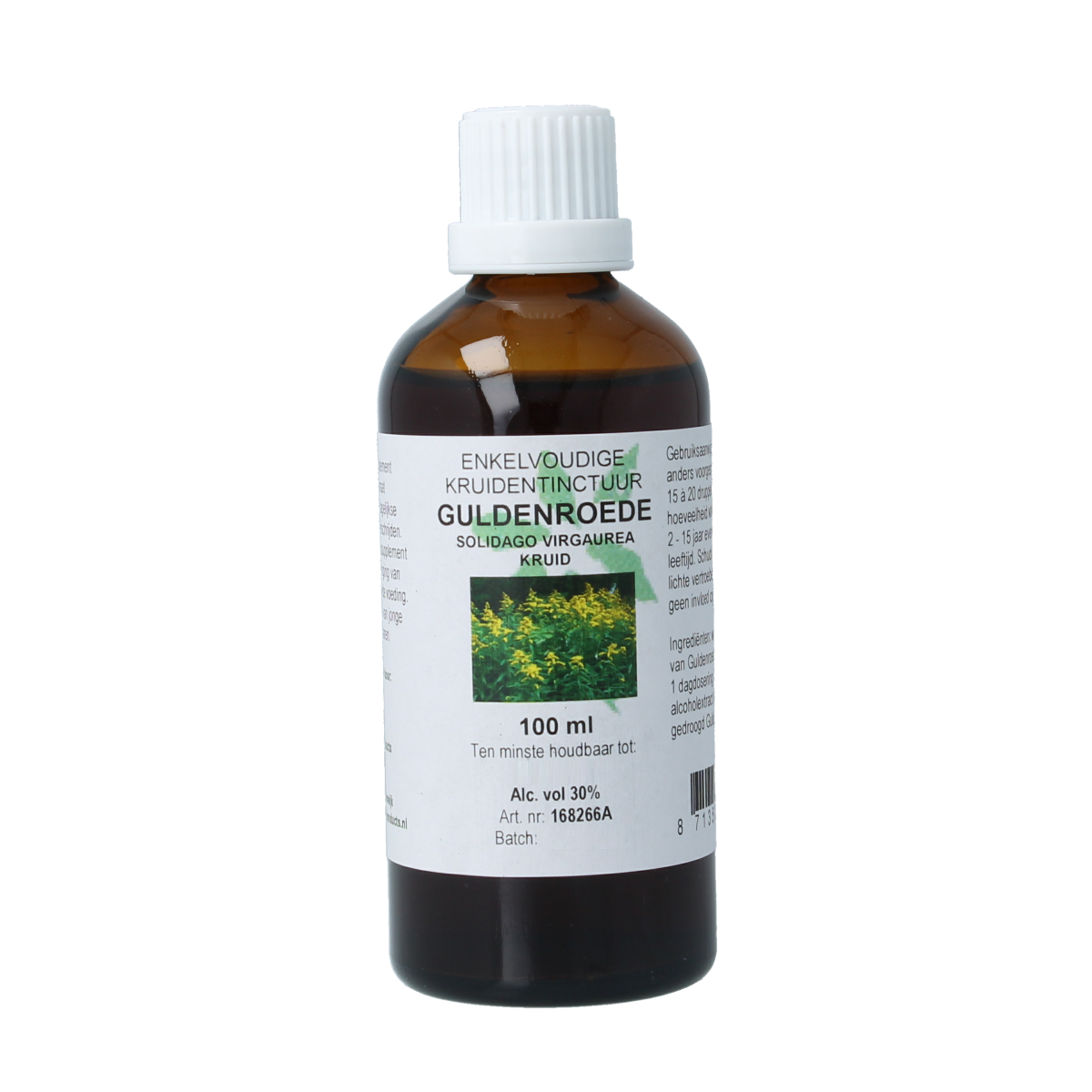 Cruydhof Solidago virg herb / guldenroede tinctuur 100.00 Milliliter