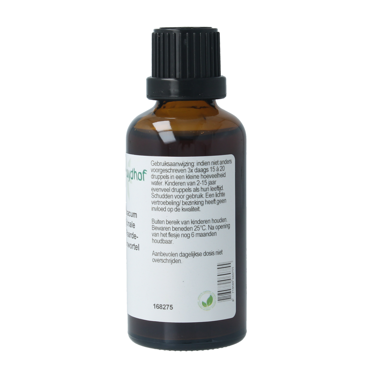 Cruydhof Taraxacum officinalis rad / paardenbloem tinctuur 50.00 Milliliter