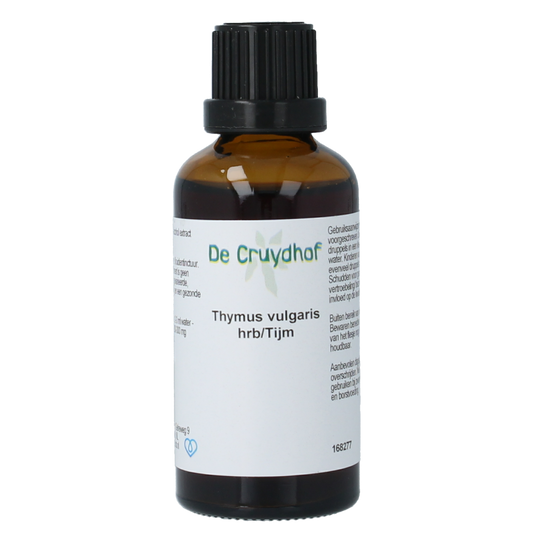 Cruydhof Thymus vulgaris herb / tijm tinctuur 50.00 Milliliter