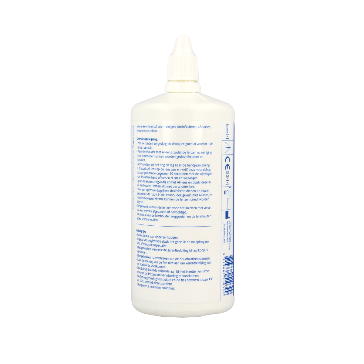 All Lens Alles-in-een contactlenzenvloeistof - alle lenzen 250.00 Milliliter