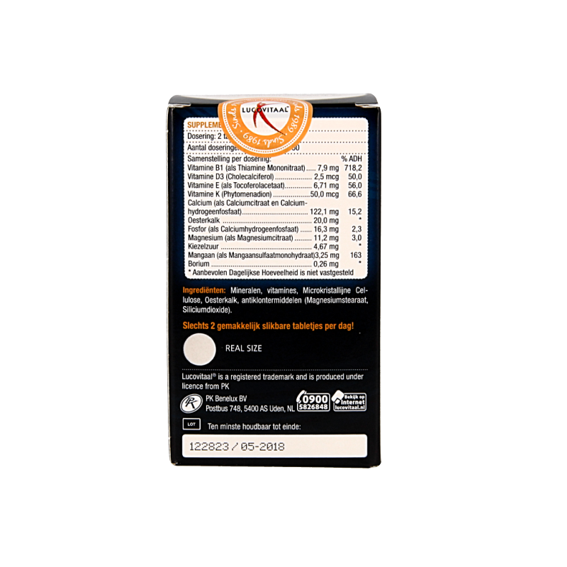 Lucovitaal Oesterkalk calcium tabletten 100 Tabletten