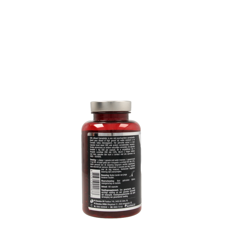 Lucovitaal Cannabidiol CBD 5mg 180 Capsules