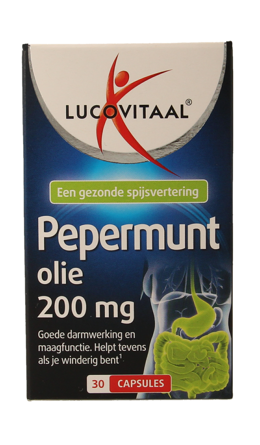 Lucovitaal Pepermuntolie 30.00 Capsules