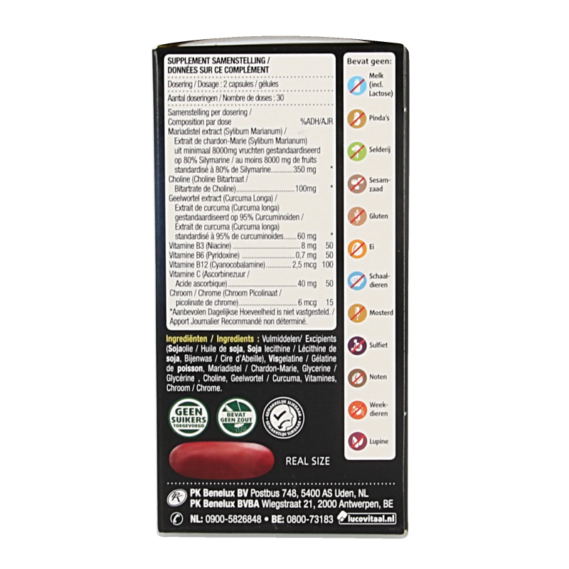 Lucovitaal Lever reiniging 60 Capsules