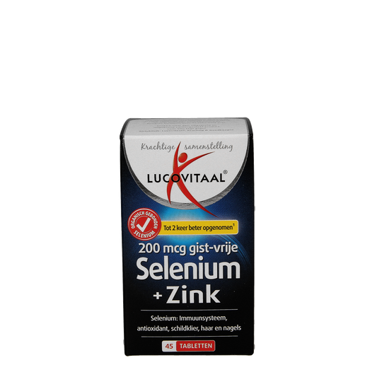 Lucovitaal Selenium zink 45.00 Tabletten