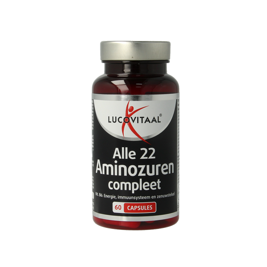 Lucovitaal Alle 22 aminozuren compleet 60 Capsules
