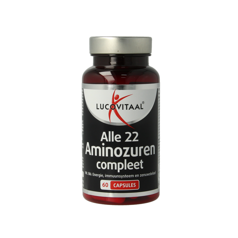 Lucovitaal Alle 22 aminozuren compleet 60 Capsules