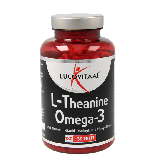 Lucovitaal L-Theanine omega 3 210 Capsules