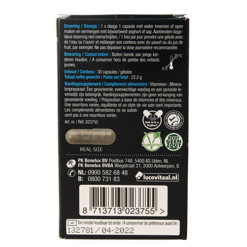 Lucovitaal WLS multi mineralen 30 Capsules