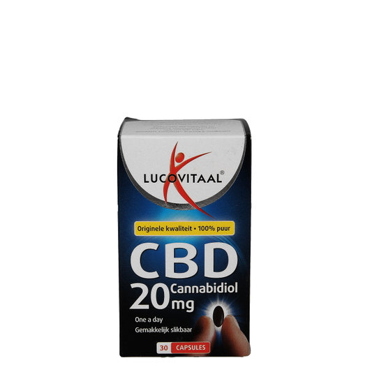 Lucovitaal Cannabidiol CBD 20mg 30 Capsules