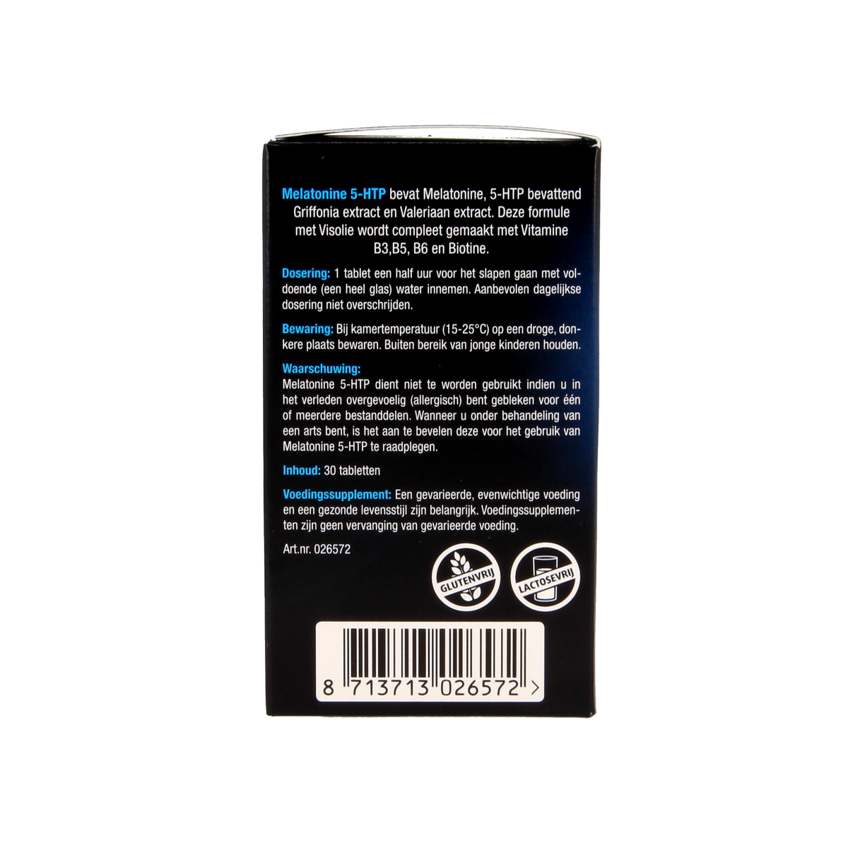 Lucovitaal Melatonine L-Tryptofaan 0.1mg 30.00 Tabletten