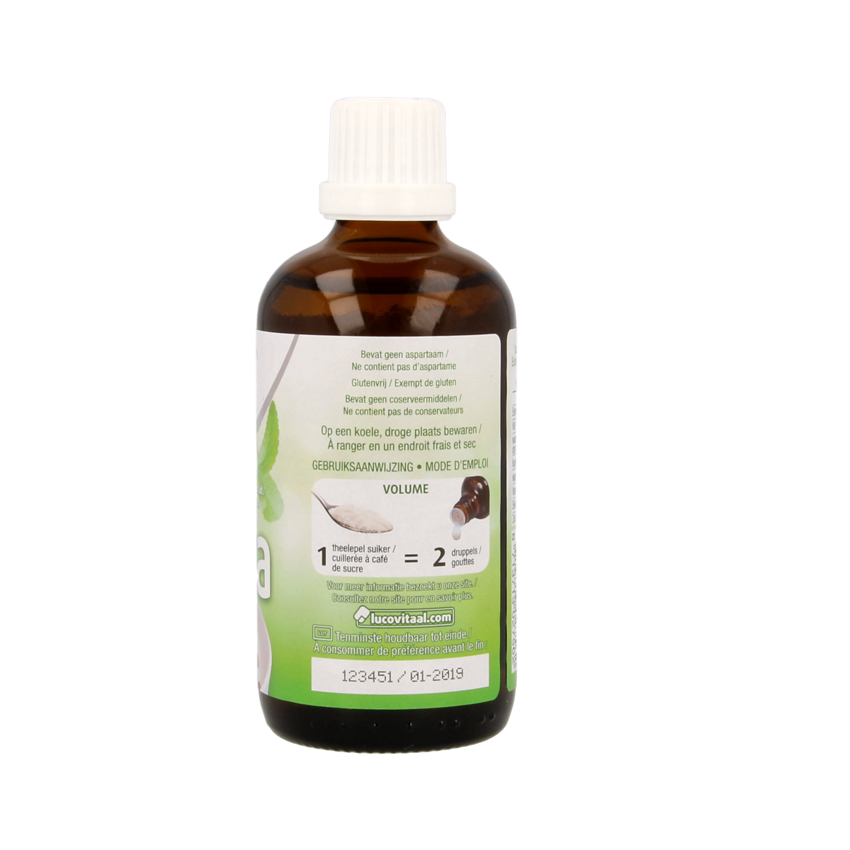 Lucovitaal Stevia vloeibaar 100.00 Milliliter