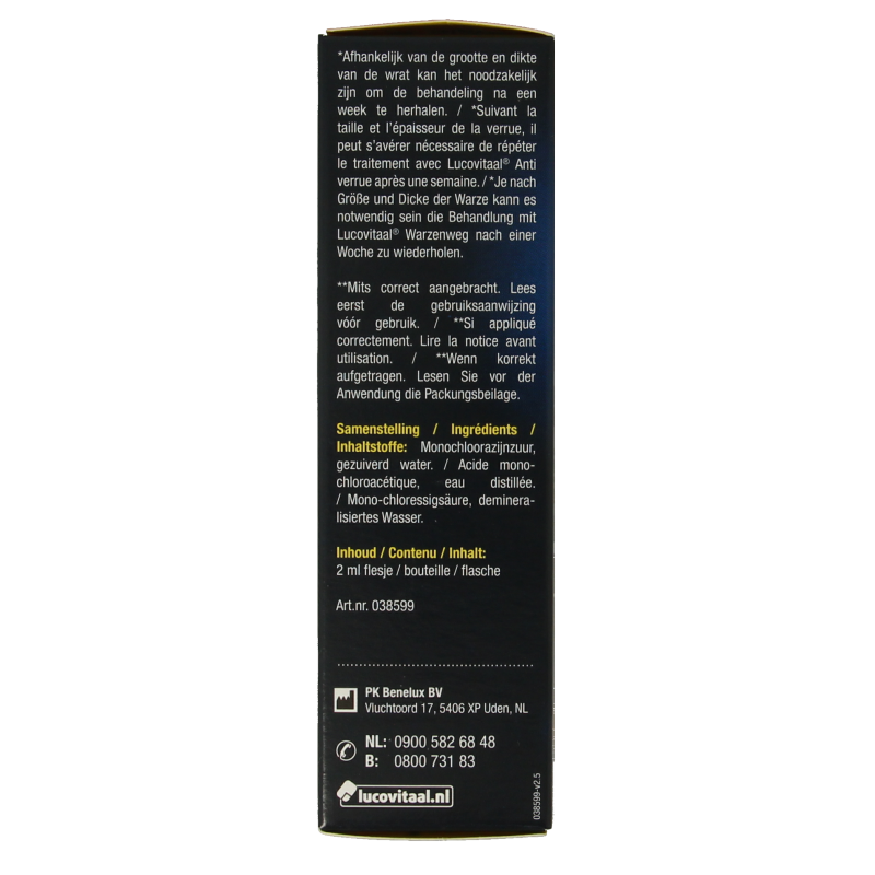 Lucovitaal Wrat weg 2 Milliliter