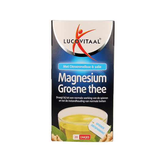Lucovitaal Magnesium groene thee 20 Zakjes