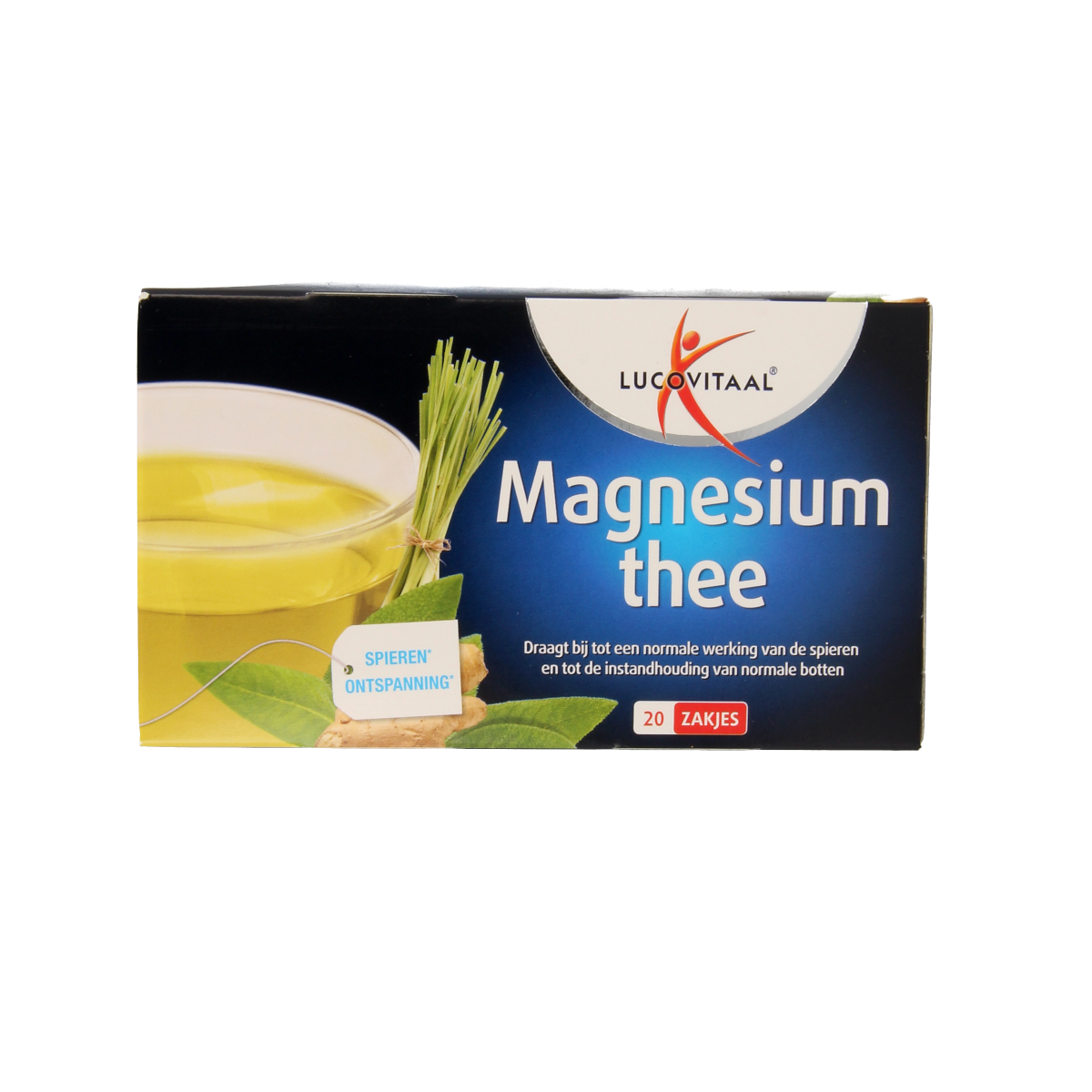 Lucovitaal Magnesium groene thee 20.00 Zakjes