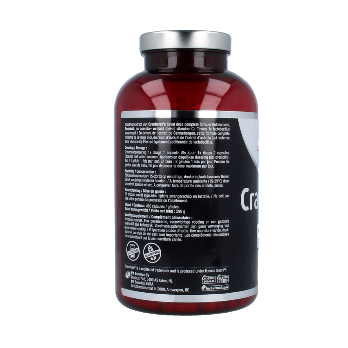 Lucovitaal Cranberry x-tra 480.00 Capsules