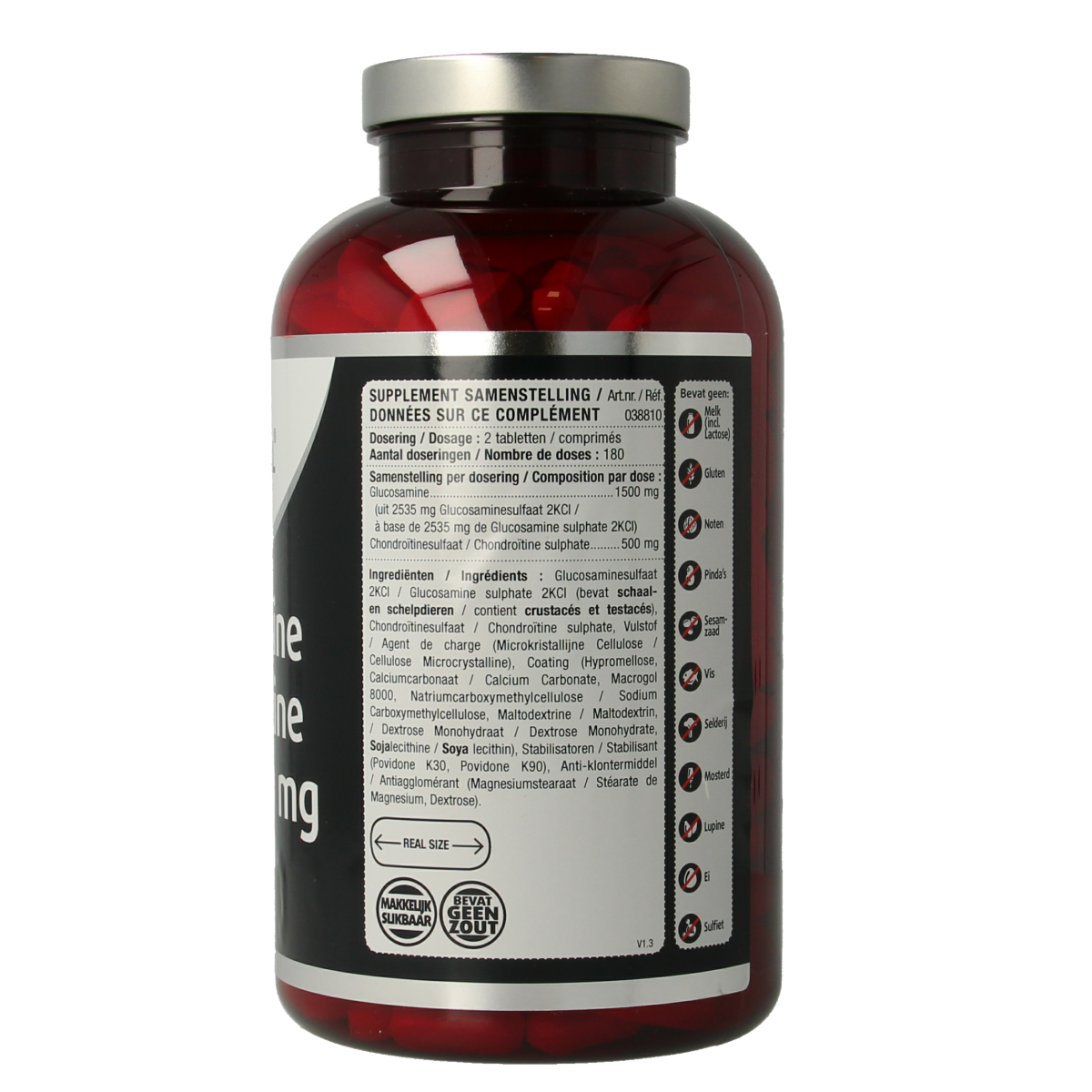 Lucovitaal Glucosamine chondroitine pot 360.00 Tabletten