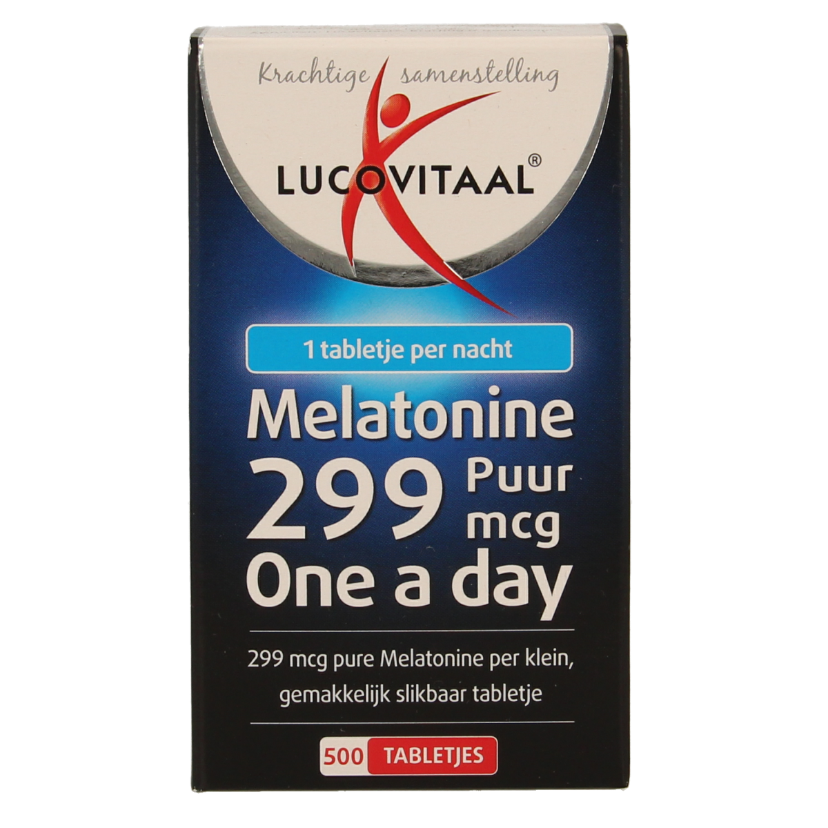 Lucovitaal Melatonine puur 0.299mg 500.00 Tabletten