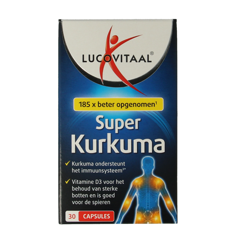 Lucovitaal Super kurkuma 30 Capsules