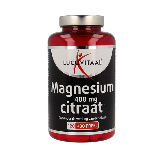 Lucovitaal Magnesium citraat 400mg 150.00 Tabletten