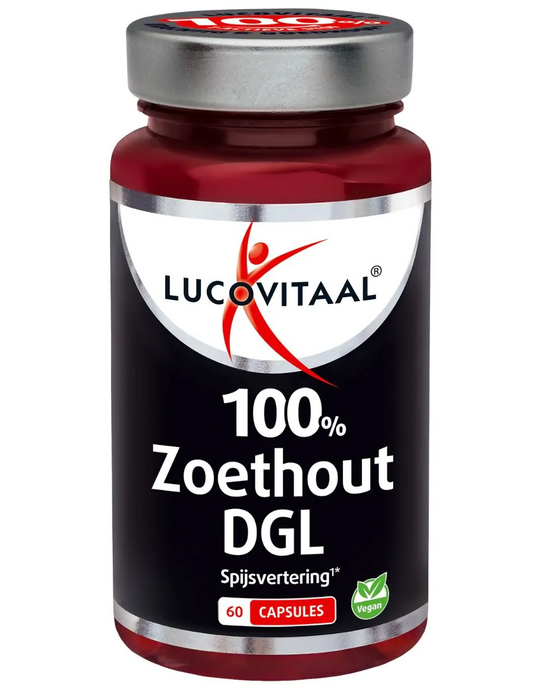 Lucovitaal Zoethout DGL 100%  60.00 Capsules