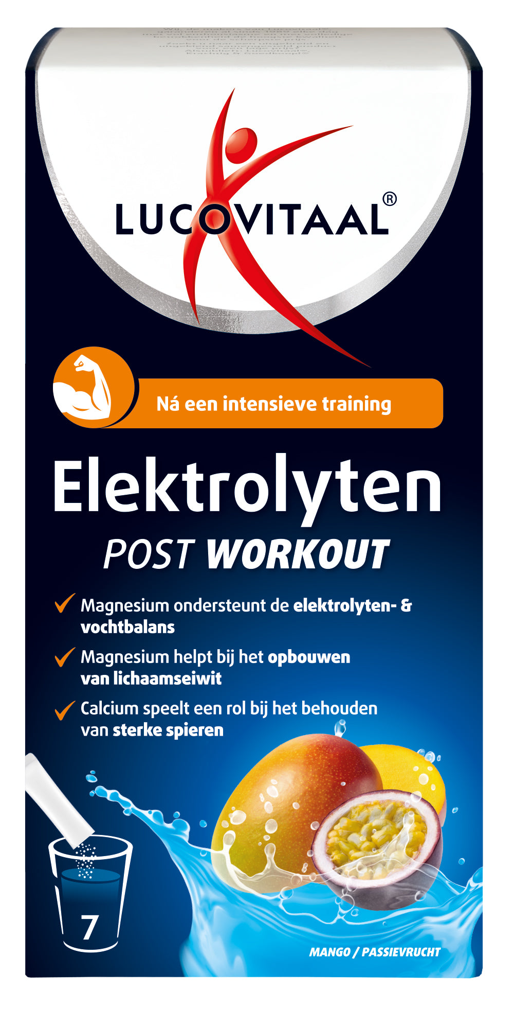 Lucovitaal Elektrolyten post workout 7.00 Sachets